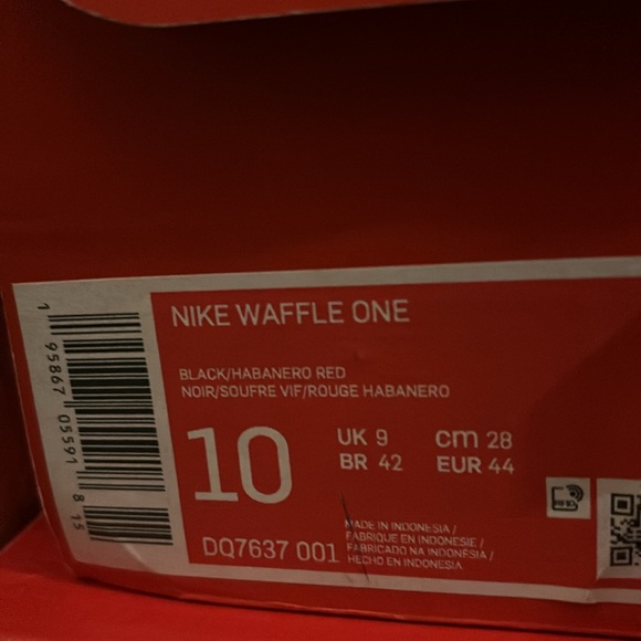 Nike Mens Waffle One Sunflower DQ7637 001 - Picture 8 of 8